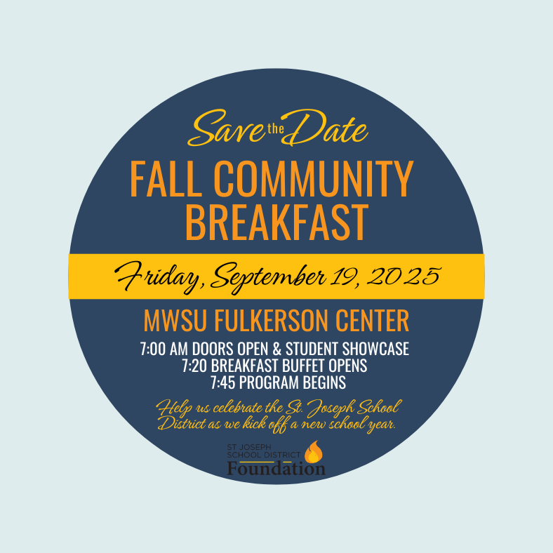 2025 St. Joseph School District Foundation Community Breakfast - logo
